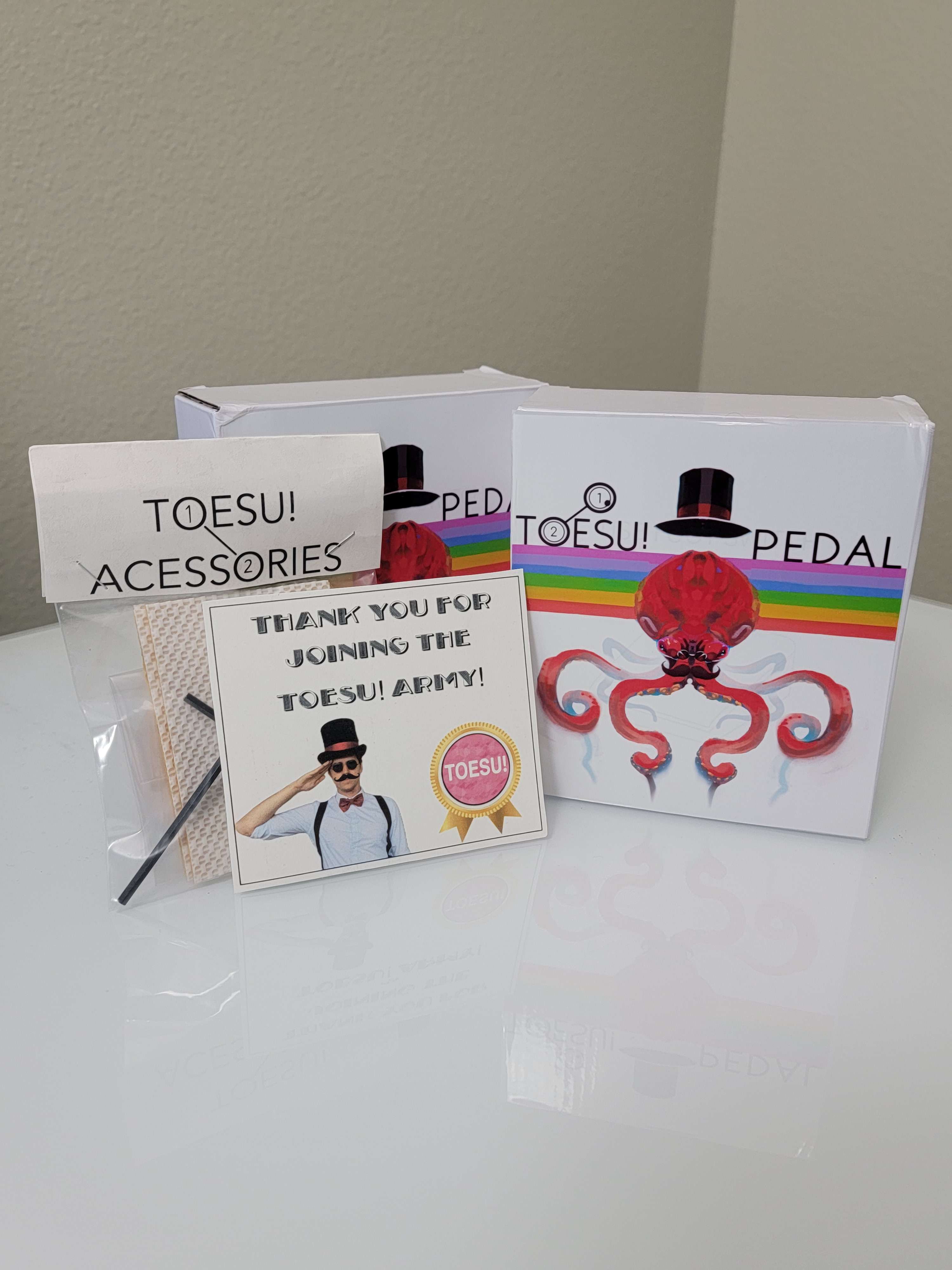 ToeSU pedals